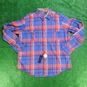 Polo Ralph Lauren Long Sleeve Button Up Aberdare 2 Plaid Men's Shirt Size XL New
